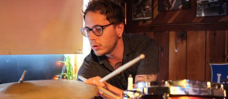 Daniel teaching in studio